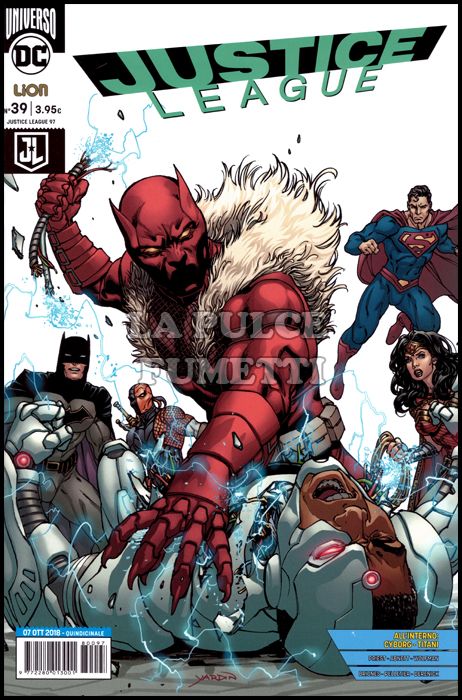 JUSTICE LEAGUE #    97 - JUSTICE LEAGUE 39